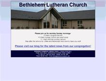 Tablet Screenshot of bethlehemoutlook.com